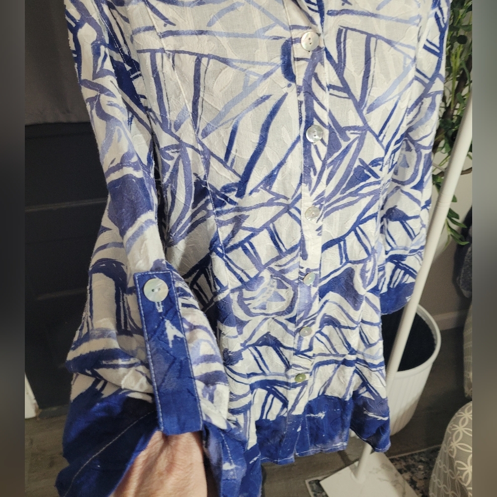 Multiples Womens Button-Down Tunic Asymmetrical H… - image 6